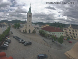 Náměstí, koste sv. Markéty