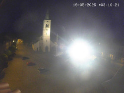 Náměstí, koste sv. Markéty