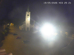 Náměstí, koste sv. Markéty