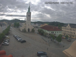 Náměstí, koste sv. Markéty