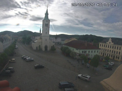 Náměstí, koste sv. Markéty