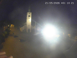 Náměstí, koste sv. Markéty