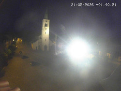 Náměstí, koste sv. Markéty