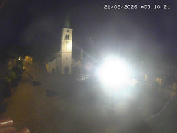 Náměstí, koste sv. Markéty