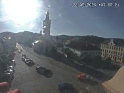 Náměstí, koste sv. Markéty