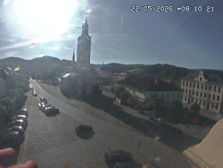 Náměstí, koste sv. Markéty
