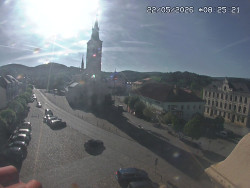 Náměstí, koste sv. Markéty