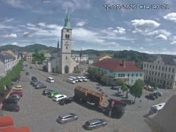 Náměstí, koste sv. Markéty