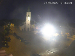 Náměstí, koste sv. Markéty