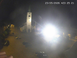 Náměstí, koste sv. Markéty