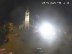 Náměstí, koste sv. Markéty