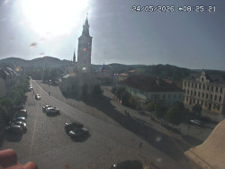 Náměstí, koste sv. Markéty