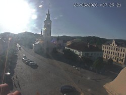 Náměstí, koste sv. Markéty