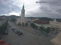 Náměstí, koste sv. Markéty