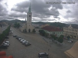Náměstí, koste sv. Markéty