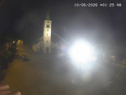 Náměstí, koste sv. Markéty