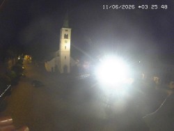 Náměstí, koste sv. Markéty