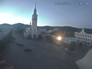 Město Kašperské Hory - Náměstí, koste sv. Markéty - 16.6.2026 v 04:45 Město Kašperské Hory - Náměstí, koste sv. Markéty - 16.6.2026 v 04:45