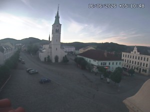 Město Kašperské Hory - Náměstí, koste sv. Markéty - 16.6.2026 v 05:15 Město Kašperské Hory - Náměstí, koste sv. Markéty - 16.6.2026 v 05:15