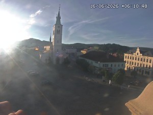 Město Kašperské Hory - Náměstí, koste sv. Markéty - 16.6.2026 v 06:15 Město Kašperské Hory - Náměstí, koste sv. Markéty - 16.6.2026 v 06:15