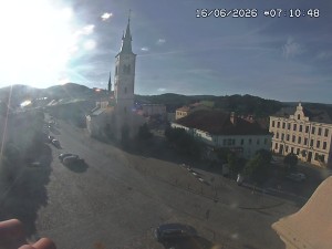Město Kašperské Hory - Náměstí, koste sv. Markéty - 16.6.2026 v 07:15 Město Kašperské Hory - Náměstí, koste sv. Markéty - 16.6.2026 v 07:15