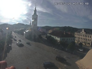 Město Kašperské Hory - Náměstí, koste sv. Markéty - 16.6.2026 v 07:45 Město Kašperské Hory - Náměstí, koste sv. Markéty - 16.6.2026 v 07:45