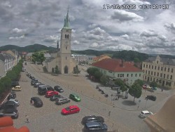 Náměstí, koste sv. Markéty