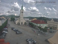 Náměstí, koste sv. Markéty