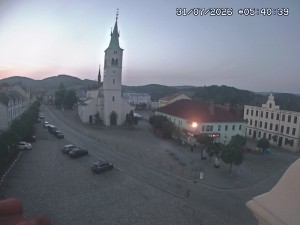 Město Kašperské Hory - Náměstí, koste sv. Markéty - 31.7.2026 v 05:45 Město Kašperské Hory - Náměstí, koste sv. Markéty - 31.7.2026 v 05:45