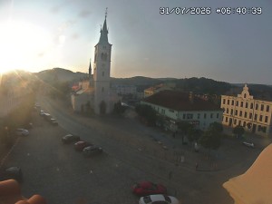 Město Kašperské Hory - Náměstí, koste sv. Markéty - 31.7.2026 v 06:45 Město Kašperské Hory - Náměstí, koste sv. Markéty - 31.7.2026 v 06:45