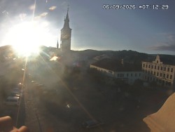 Náměstí, koste sv. Markéty