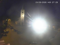 Náměstí, koste sv. Markéty