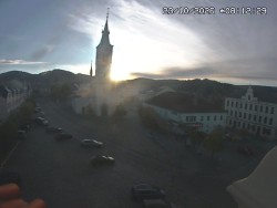 Náměstí, koste sv. Markéty