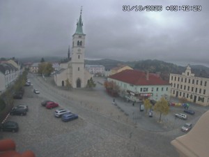 Kašperské Hory Town - Square, Church of St. Margaret - 31.10.2026 v 08:45 Kašperské Hory Town - Square, Church of St. Margaret - 31.10.2026 v 08:45