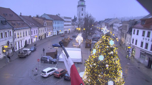 Město Velké Meziříčí - Náměstí, Městská věž - 19.12.2025 v 07:46