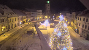 Město Velké Meziříčí - Náměstí, Městská věž - 1.1.2026 v 05:46