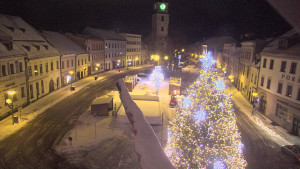 Město Velké Meziříčí - Náměstí, Městská věž - 1.1.2026 v 06:46