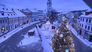 Město Velké Meziříčí - Náměstí, Městská věž - 1.1.2026 v 07:46