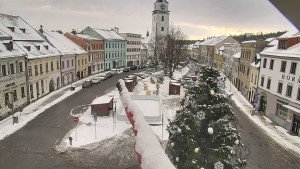 Město Velké Meziříčí - Náměstí, Městská věž - 1.1.2026 v 10:46
