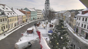 Město Velké Meziříčí - Náměstí, Městská věž - 1.1.2026 v 12:46