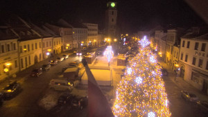 Město Velké Meziříčí - Náměstí, Městská věž - 18.1.2026 v 00:46