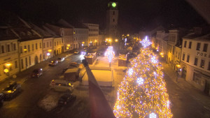 Město Velké Meziříčí - Náměstí, Městská věž - 18.1.2026 v 02:46