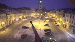 Město Velké Meziříčí - Náměstí, Městská věž - 1.2.2026 v 06:46