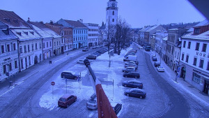 Město Velké Meziříčí - Náměstí, Městská věž - 1.2.2026 v 07:46