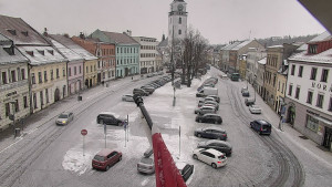 Město Velké Meziříčí - Náměstí, Městská věž - 1.2.2026 v 08:16