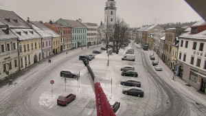 Město Velké Meziříčí - Náměstí, Městská věž - 1.2.2026 v 08:31