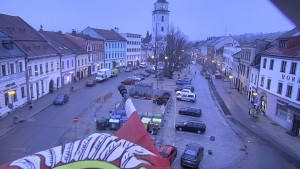 Město Velké Meziříčí - Náměstí, Městská věž - 6.2.2026 v 07:31