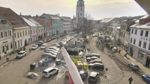 Město Velké Meziříčí - Náměstí, Městská věž - 20.2.2026 v 09:47