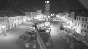 Město Velké Meziříčí - Náměstí, Městská věž - 3.3.2026 v 02:47 Město Velké Meziříčí - Náměstí, Městská věž - 3.3.2026 v 02:47