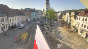 Město Velké Meziříčí - Náměstí, Městská věž - 2.5.2026 v 07:32
